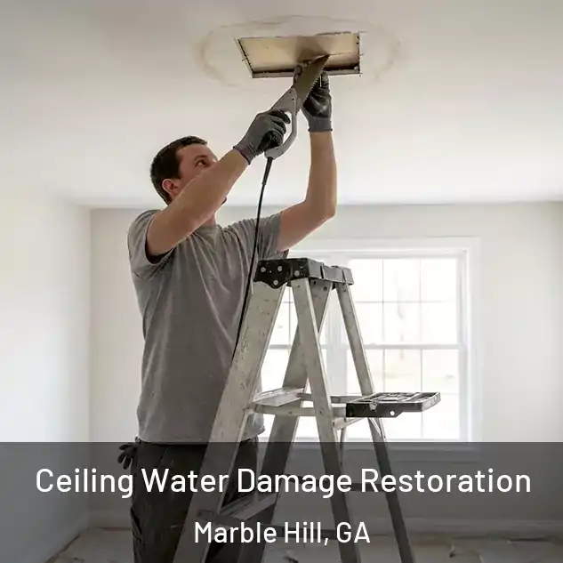  Ceiling Water Damage Restoration Marble Hill, GA