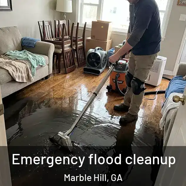  Emergency flood cleanup Marble Hill, GA