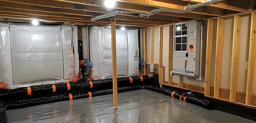 Crawl Space Humidity Control in Marble Hill
