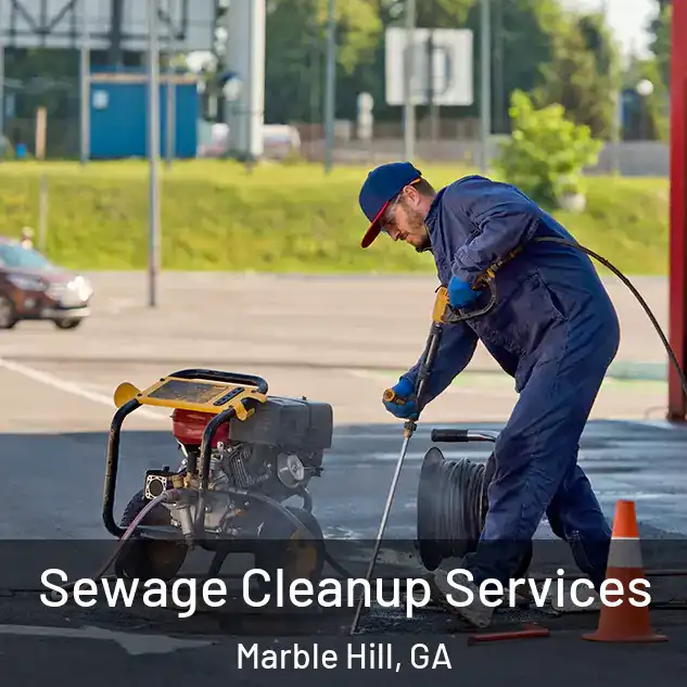  Sewage Cleanup Services Marble Hill, GA