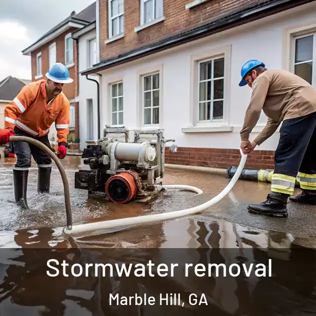  Stormwater removal Marble Hill, GA